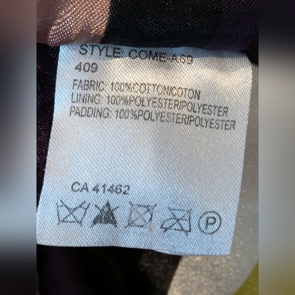 Unique St-Martins Fairy Tale  Scandanavian Cotton Hooded Parka Tan jacket Sz XL - Picture 11 of 15